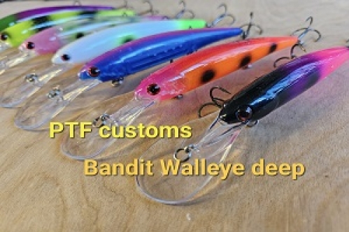 Pro Tackle Fishing Customs Walleye Deep 