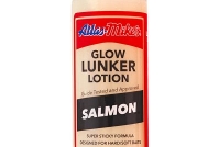 Click to view Mike's Glow Lunker Lotion (Salmon)