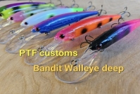 Pro Tackle Fishing Customs Walleye Deep 
