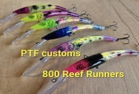 Pro Tackle Fishing Customs 800 series Reef Runners