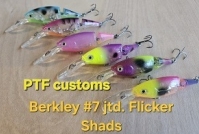 Click to view Pro Tackle Fishing Custom Flicker Shad 7 Jointed